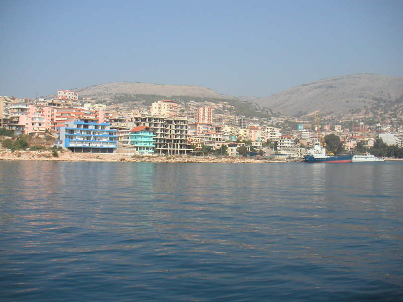 Die Stadt Saranda liegt ganz im S�den Albaniens.