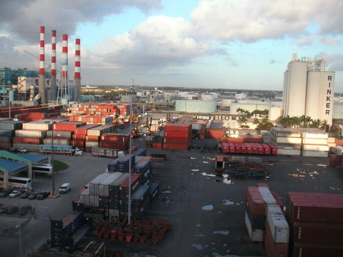 Das Kraftwerk von Fort Lauderdale.