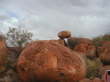 Karlu Karlu auch bekannt als  Devil's Marbles (Murmeln des Teufels)...