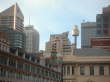 Blick aus unserem Hotelzimmer.