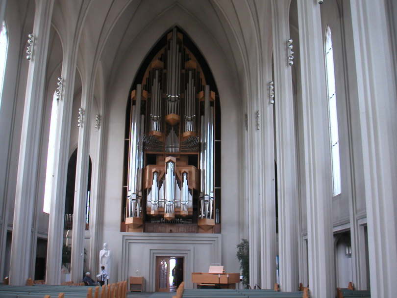 Die gr��te Orgel Islands.