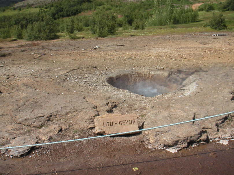 Der kleine Geysir