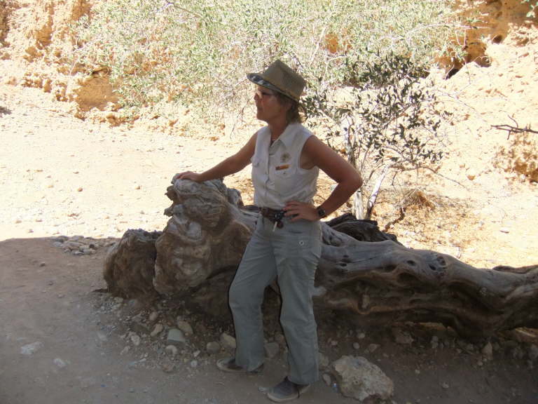 Unser Tour Guide im S�den - Barbara