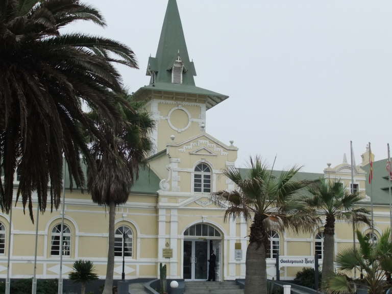 Der ehemalige Bahnhof wurde zum Hotel.