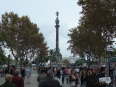 Pla�a Portal de la Pau mit Statue von Christoph Kolumbus