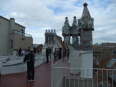 Auf der Dachterrasse der Casa Batll�