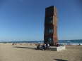 Skulptur von Rebecca Horn: Homage to Barceloneta