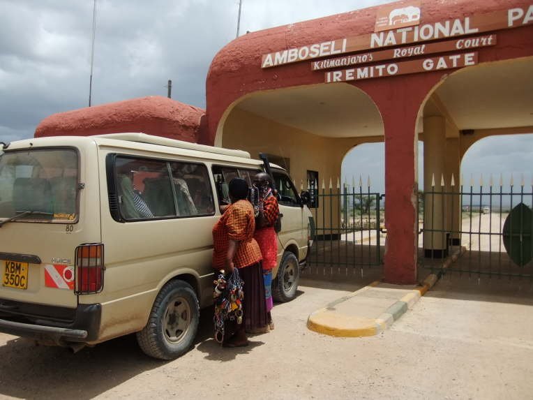 Der Amboseli Nationalpark.