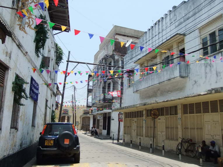 Die Altstadt von Mombasa.