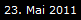23. Mai 2011